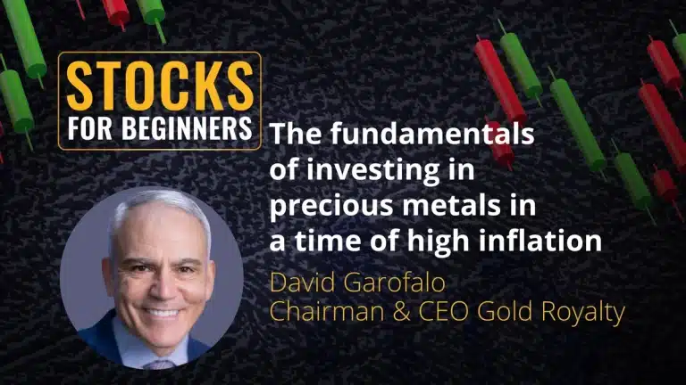 DAVID GAROFALO | From Gold Royalty Corp.